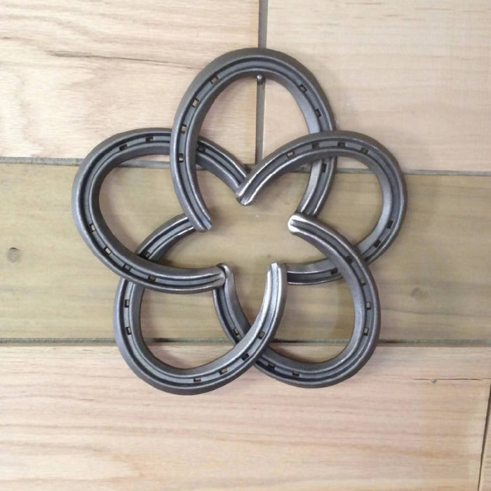 Rustic Horseshoe Star