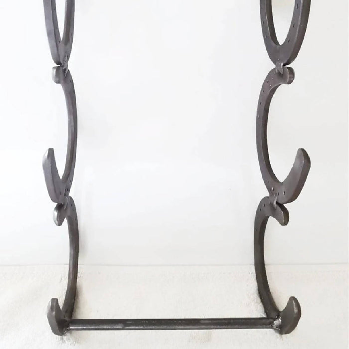 Rustic Horseshoe Towel Holder and Hanger