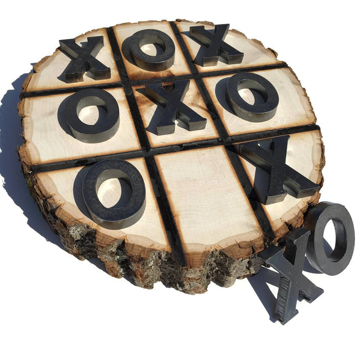 Rustic Tic Tac Toe Game