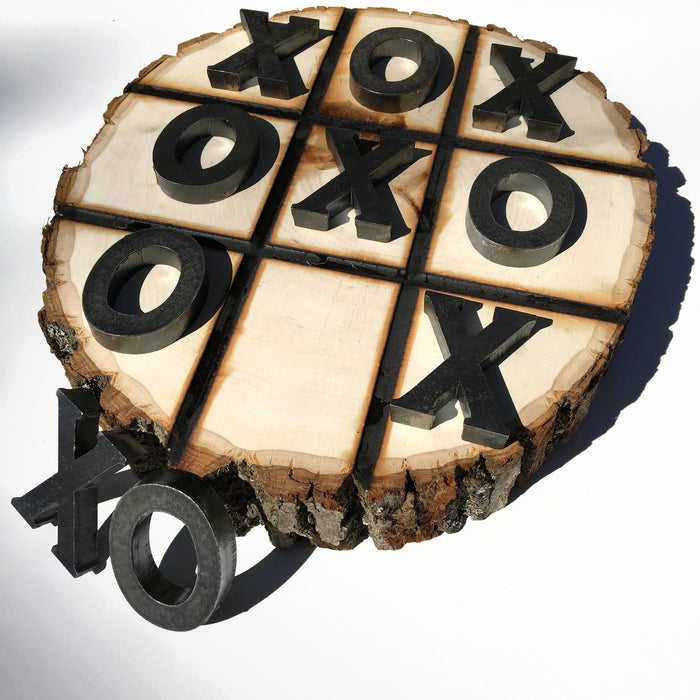 Rustic Tic Tac Toe Game