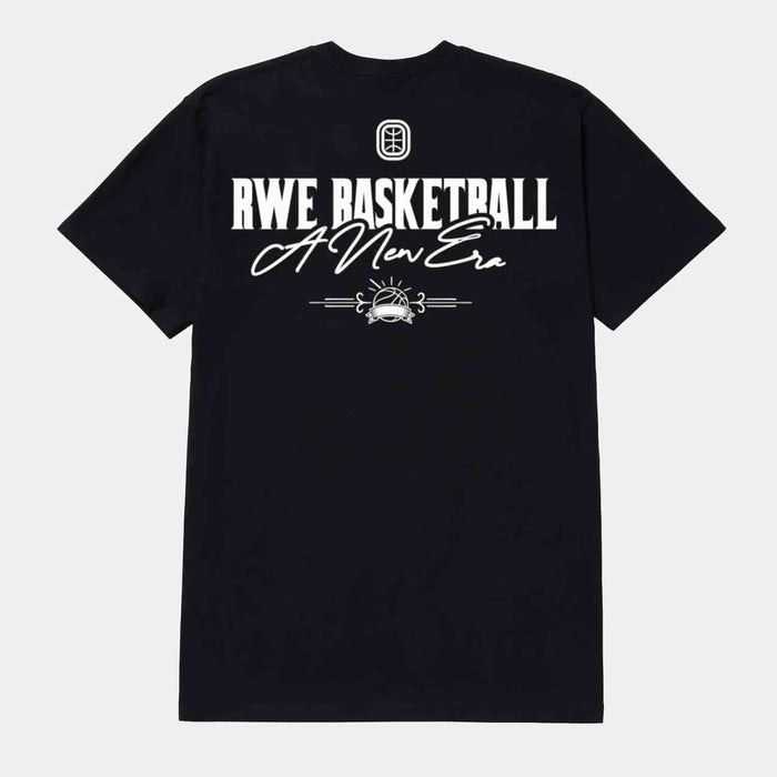 Rear view of RWE NEW ERA TEE.