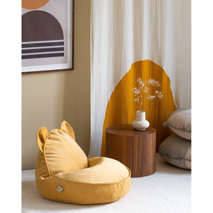 Salted Caramel Bear Beanbag - Rugs by Roo