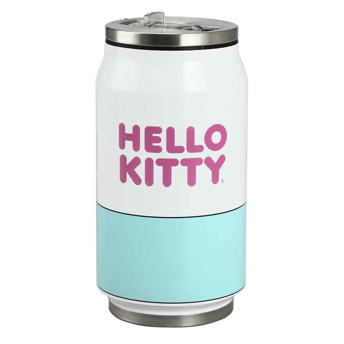 Bioworld Mug Sanrio Hello Kitty Stainless Steel Soda Can Tumbler