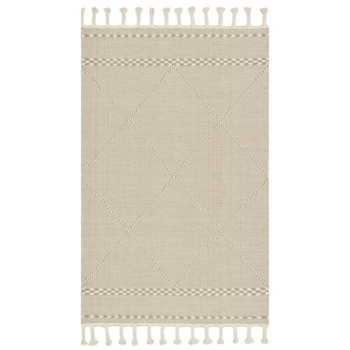 Rugs by Roo Loloi Sawyer Sand Area Rug in size 18" x 18" Sample