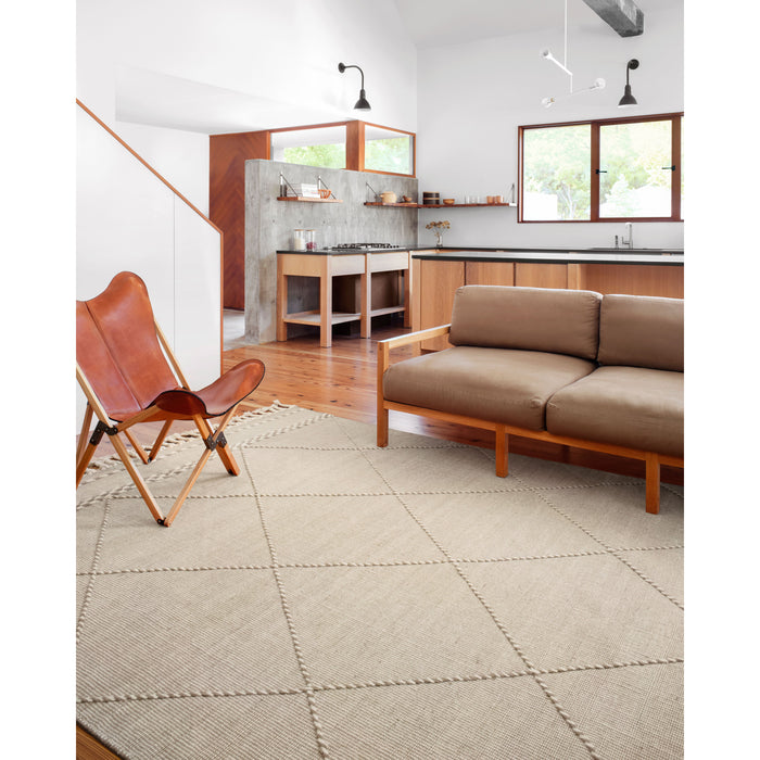 Rugs by Roo Loloi Sawyer Sand Area Rug in size 2' 3" x 3' 9"