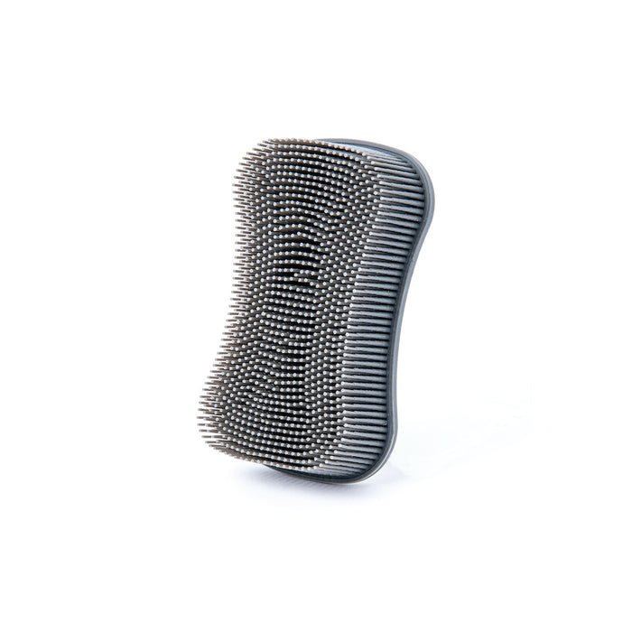 Silicone Cleaning Sponge with 2 Different Scrubber Styles