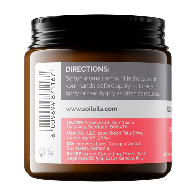 SOiL Citrus scented Shea Butter 100ml