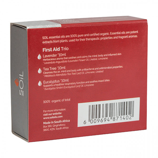 SOiL First Aid Essential Oil Trio