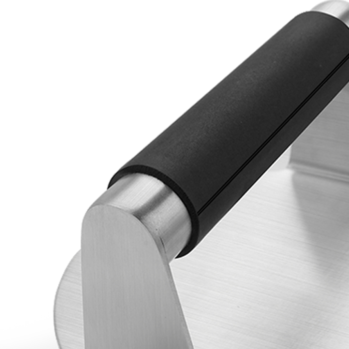 SOLEADER 5.5-Inch 304 Stainless Steel Smash Burger Press