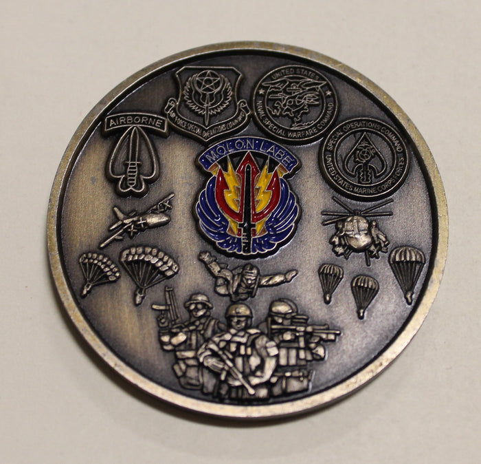 Special Operations Command Central SOCCENT Joint Bronze Challenge Coin