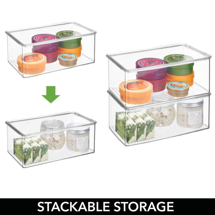 Stackable Storage Container Bin