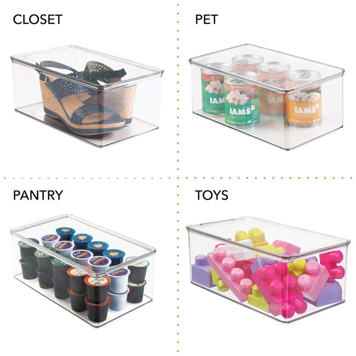 Stackable Storage Container Bin