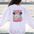 Sun Salt Sand Double Sided Crewneck Sweatshirt - Trendznmore