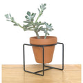 Table Planter Black Medium - Planters_Table