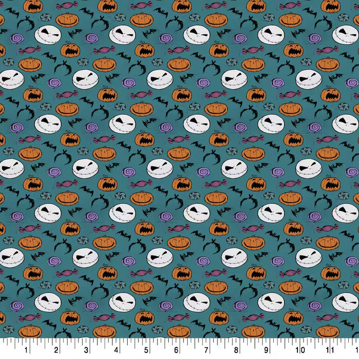 Table Runners & Placemats - Nightmare Before Christmas & Pumpkins Cotton