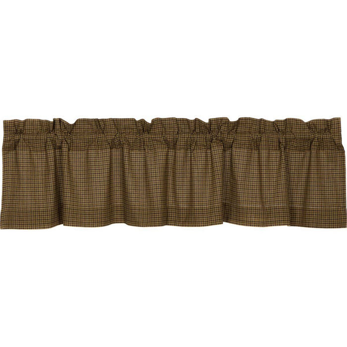 Tea Cabin Lined Valance 72" - Primitive Star Quilt Shop