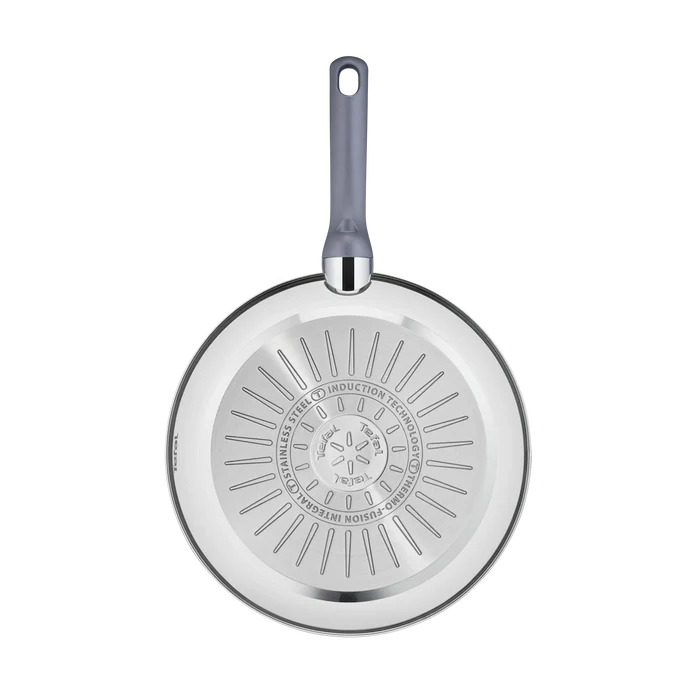 Tefal Daily Cook Induction Stainless Steel Frypan 28cm with stainless steel induction base