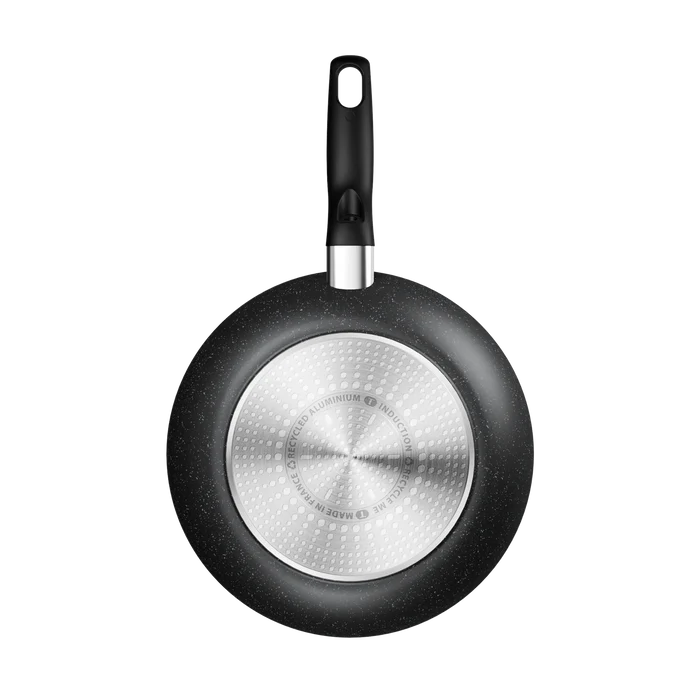 Tefal Dark Essential Mineralia+ Non Stick Frypan 24cm induction base