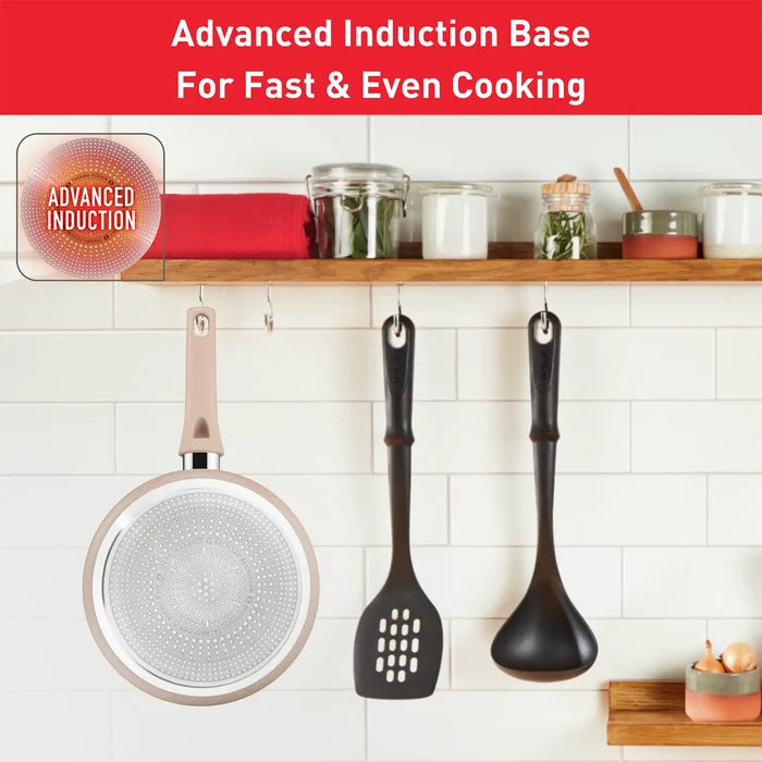 Tefal Delight Induction Mineralia Non-Stick Sautepan 24cm with advanced induction base