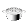 Tefal Emotion+ Gourmet Induction Stainless Steel Uncoated Dutch Oven 24cm