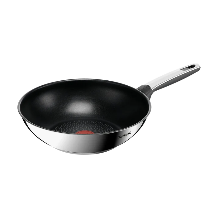 Tefal Emotion+ Induction Stainless Steel Non-Stick Wok 28cm