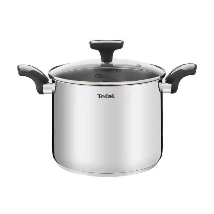Tefal Emotion Induction Stainless Steel Stockpot 22cm/6L