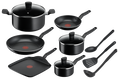 Tefal Essential Non-Stick 6pc Set + Utensils
