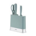 Tefal Eversharp Daily Eucalyptus Knife Block 3pc Set with Integrated Sharpener