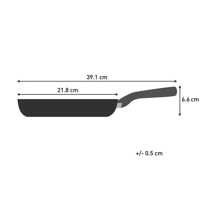 Tefal Excellence+ Ceramic Induction Non-Stick Frypan 20cm Dimensions