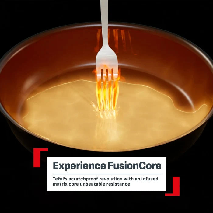 Tefal Excellence+ Ceramic Induction Non-Stick with FusionCore scratchproof infused matrix core