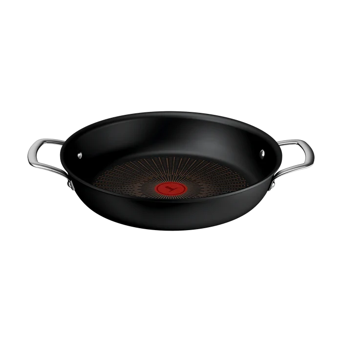 Tefal Excellence+ Induction FusionCore Non-Stick All-In-One Pan 28cm with lid removed