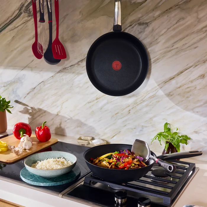 Tefal Expertise+ Induction Non-Stick Twin Pack Frypans 20/26cm