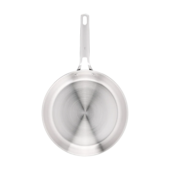Tefal Extreme Induction Stainless Steel Uncoated Twin Pack Frypans 24/28cm