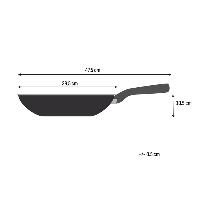 Tefal Extreme Induction Stainless Steel Uncoated Wok 28cm