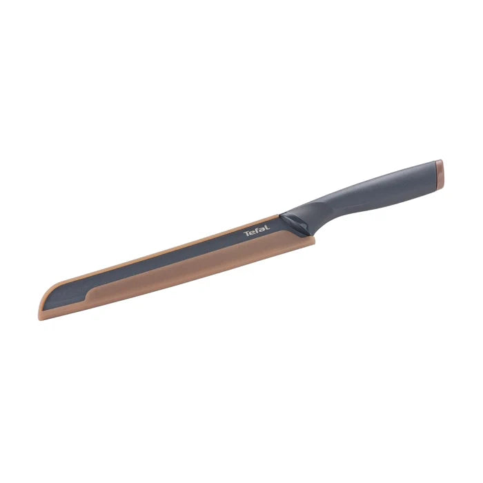 Tefal Fresh Kitchen Non-Stick Stainless Steel Bread Knife 20cm K1221805