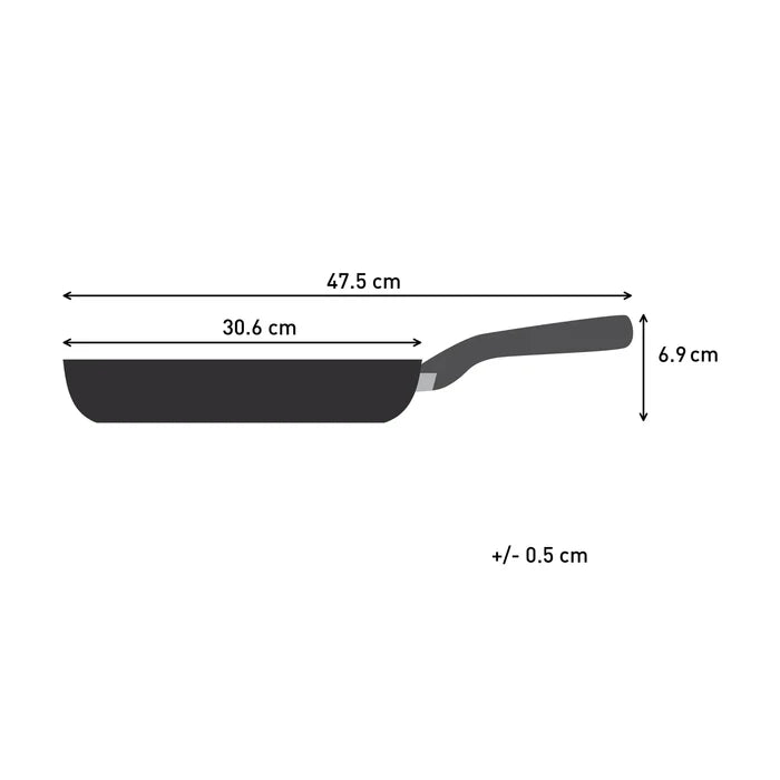 Tefal Halo Induction Non-Stick Eucalyptus Frypan 30cm