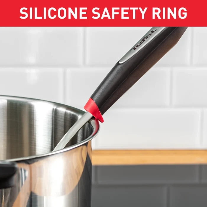 Tefal Ingenio Stainless Steel Ladle K1180214 with Silicone Safety Ring