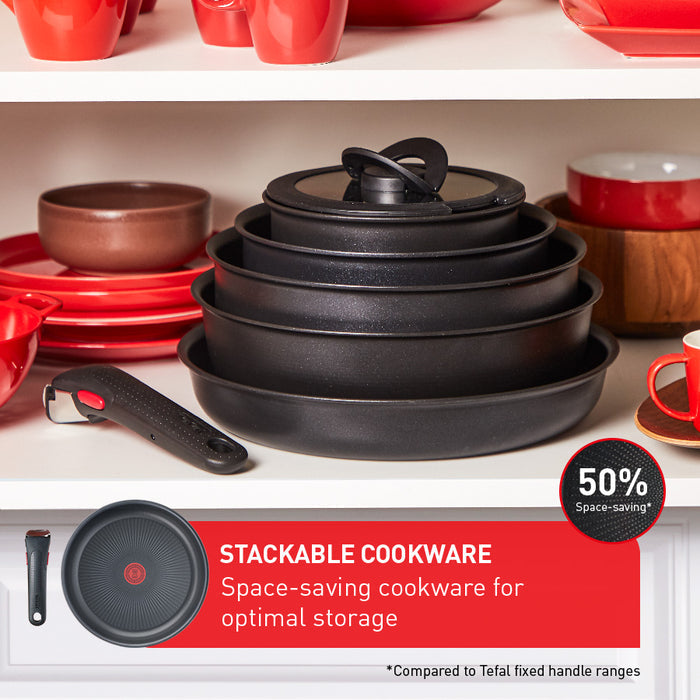 Tefal Ingenio Ultimate Non-Stick Induction 3pc Frypan Set 24/28cm