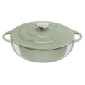 Tefal LOV Induction Cast Iron Green Lichen Shallowpot 28cm/3.8L + Lid