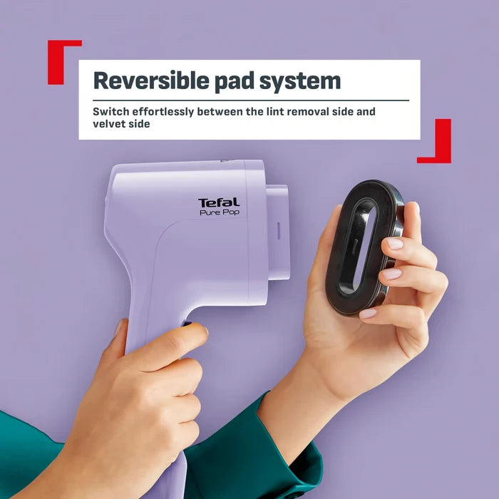 Tefal Pure Pop Lavender Handheld Garment Steamer DT2027