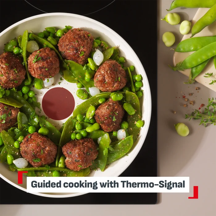 Tefal (Re)cycle Induction Ceramic Green Lichen Non-Stick Frypan with Thermo-Signal for guided cooking