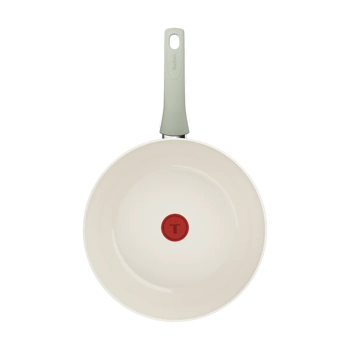 Tefal (Re)cycle Induction Ceramic Green Lichen Non-Stick Wok 28cm