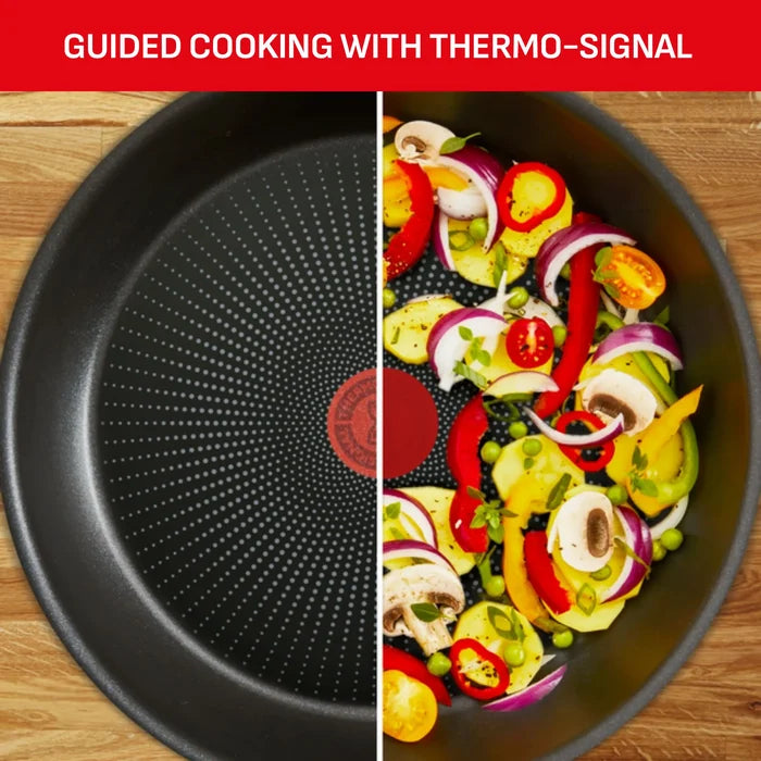 Tefal So Recycled Induction Non-Stick Triple Pack Frypans 20/24/28cm thermo-signal guided cooking
