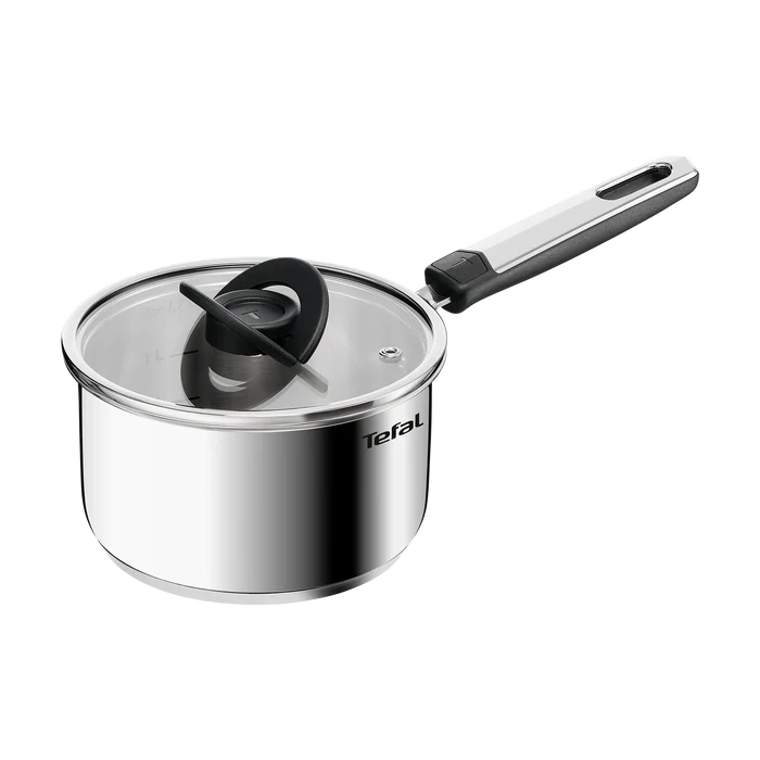 Tefal Space+ Emotion+ Induction Stainless Steel Uncoated Saucepan 16cm + Lid