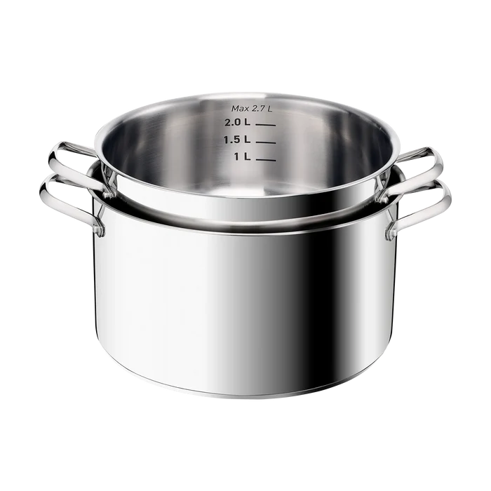 Tefal Space+ Emotion+ XL Induction Stainless Steel Big Pot 13.8L
