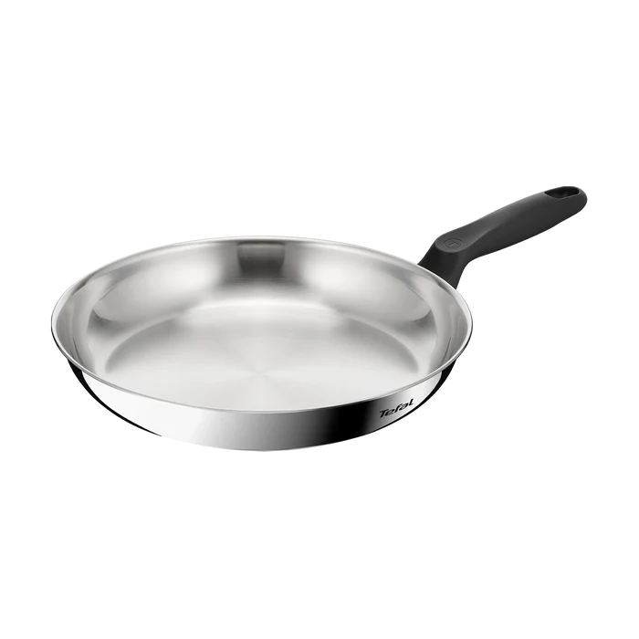 Tefal Space+ Everyday Chef Induction Uncoated Stainless Steel Frypan 28cm