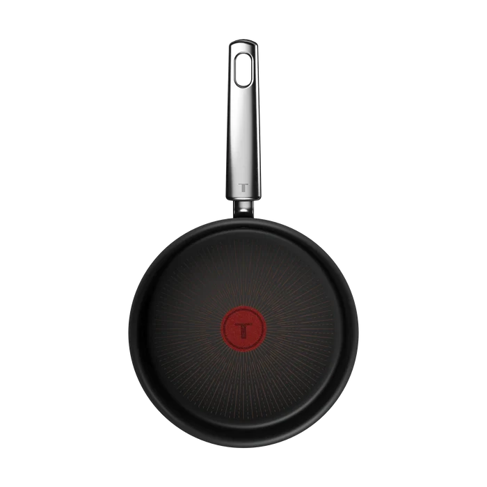 Tefal Space+ Excellence+ Induction Non-Stick Saucepan 20cm + Lid top view interior coating