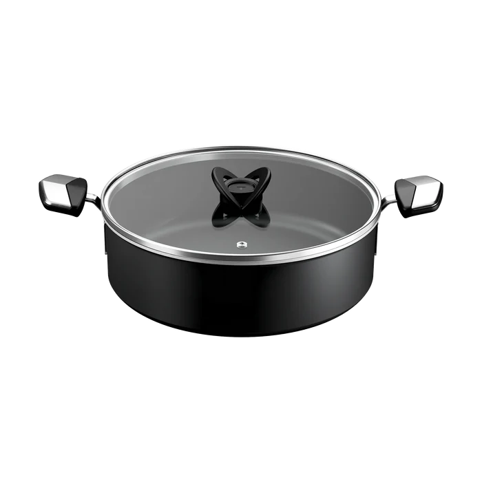 Tefal Space+ Excellence+ Induction Non-Stick Shallowpan 28cm + Lid