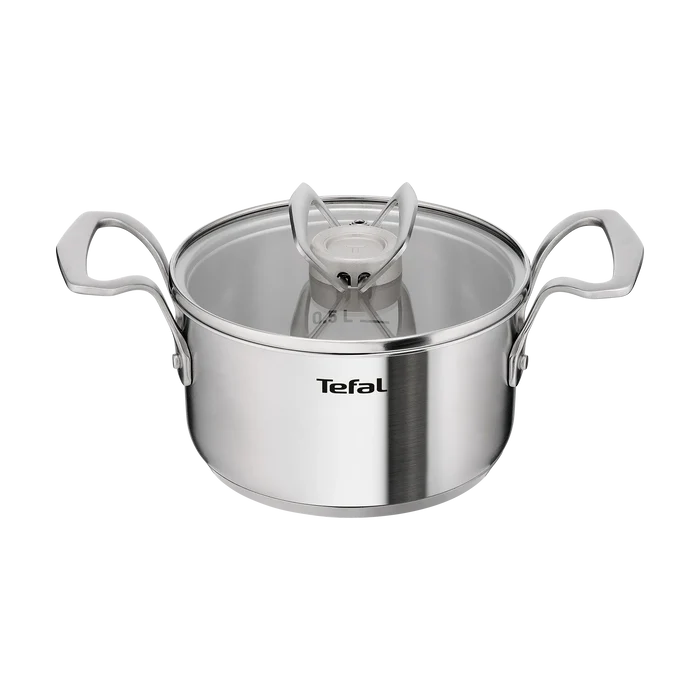 Tefal Space+ Extreme Induction Stainless Steel 5pc Pot Set