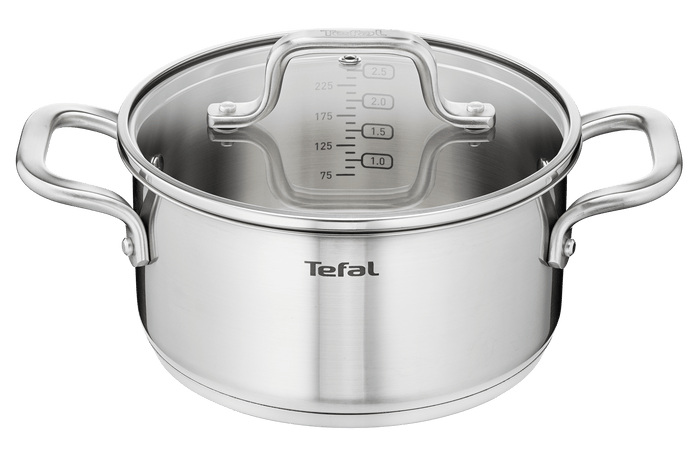 Tefal Virtuoso Induction Stainless Steel 3pc Pot Set